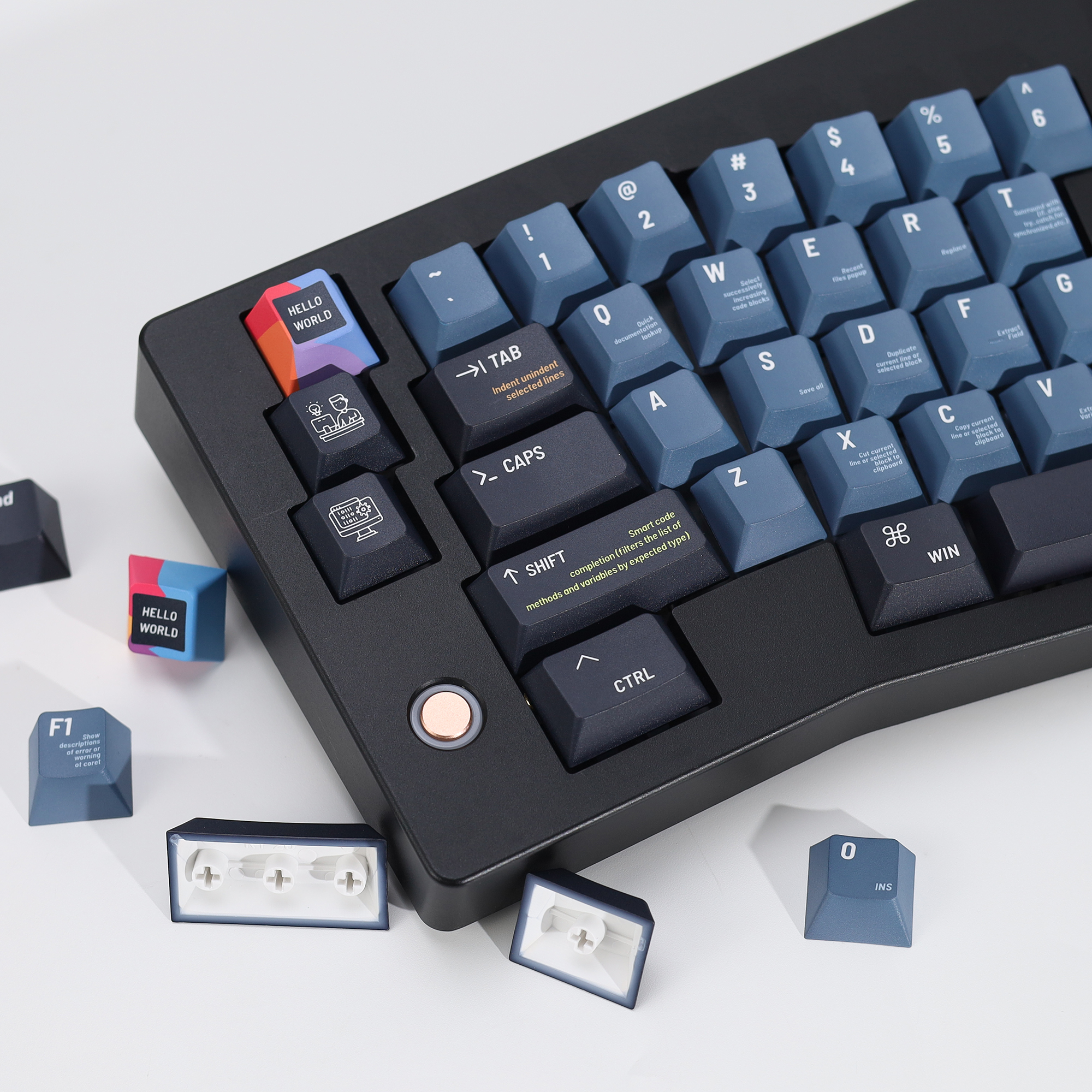 KBDiy Black Programmer Keycap  - đánh giá và giá Keyboard Gaming Black