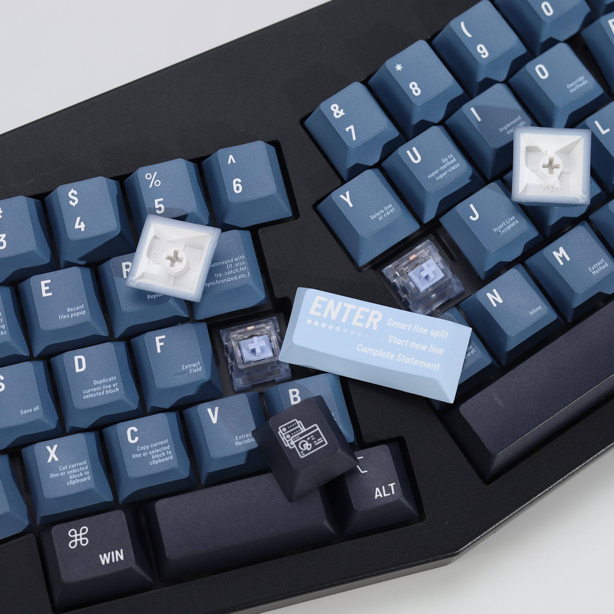 KBDiy Black Programmer Keycap  - đánh giá và giá Keyboard Gaming Black