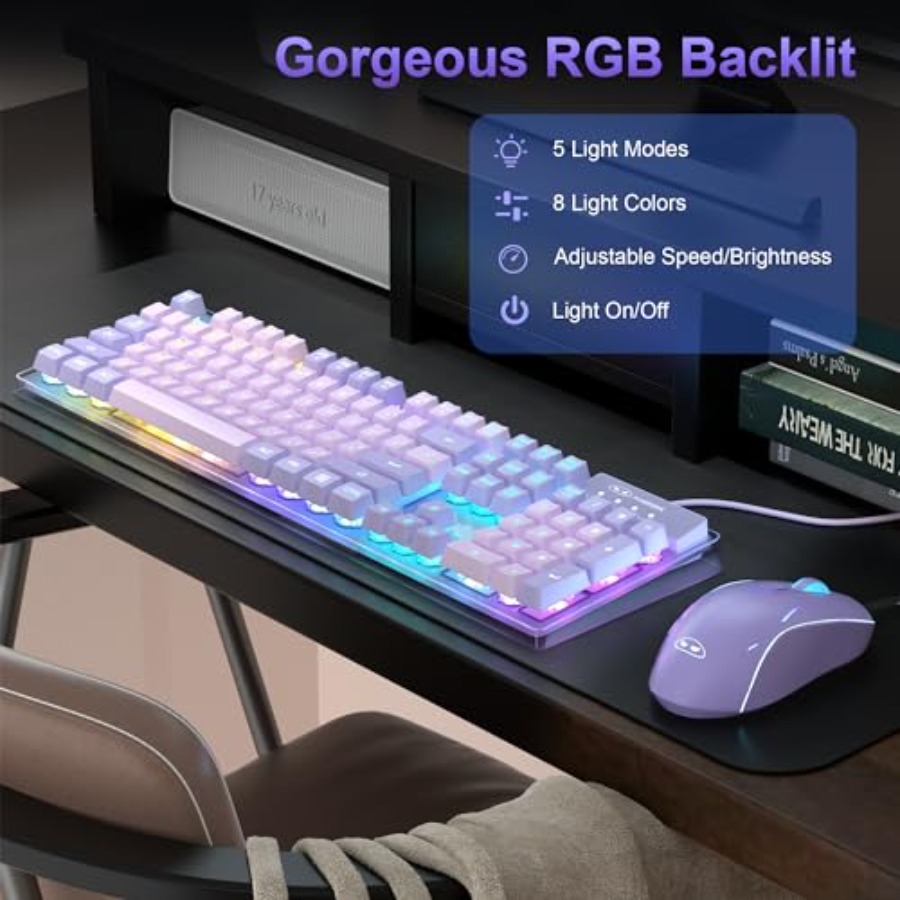Gaming Keyboard and Mouse Comb - đánh giá và giá Gaming Keyboard And Mouse Combo Wireless