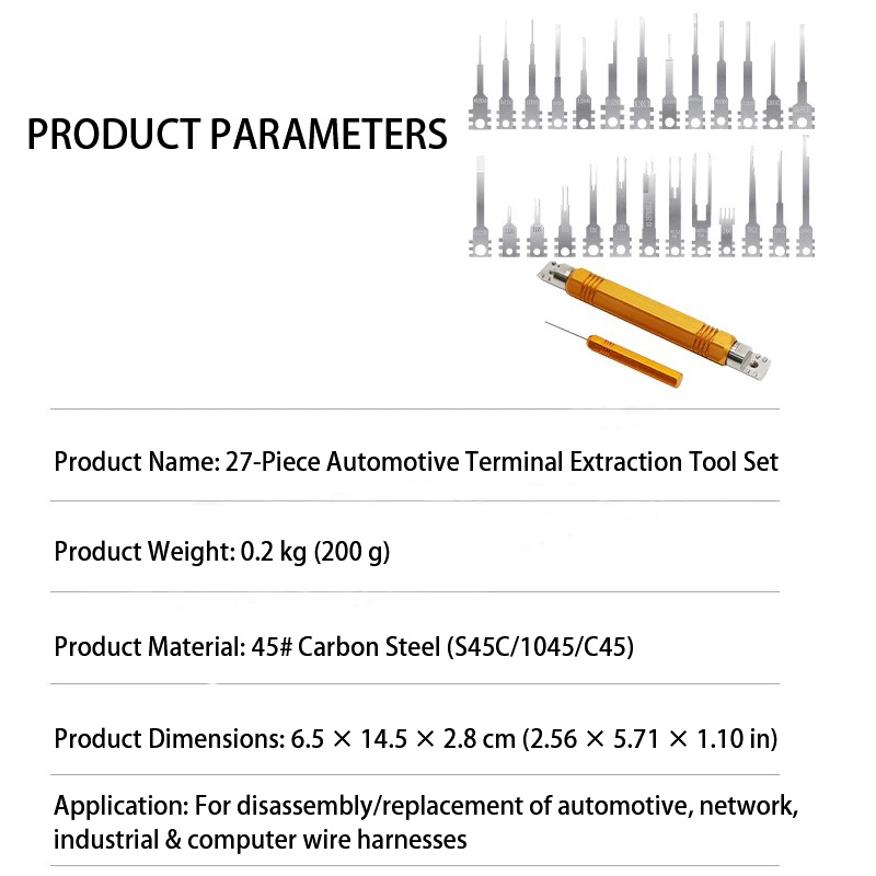 27-Pc Metal Terminal Pin Extra - đánh giá và giá Aviator Connector Kit
