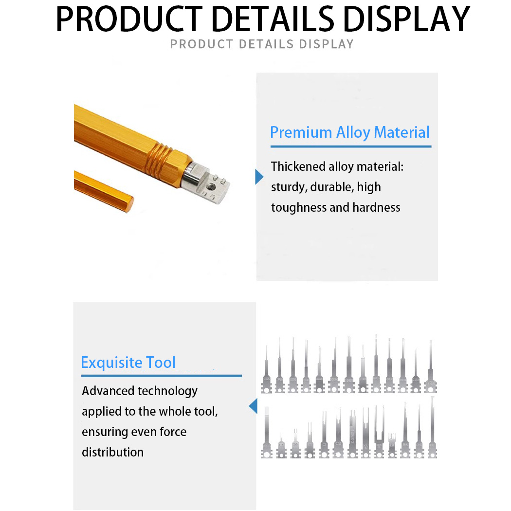 27-Pc Metal Terminal Pin Extra - đánh giá và giá Aviator Connector Kit
