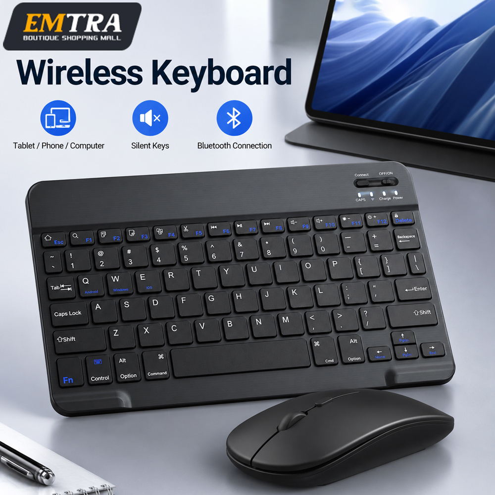 Bluetooth Wireless Keyboard Fo - đánh giá và giá Gaming Keyboard Mouse Wireless