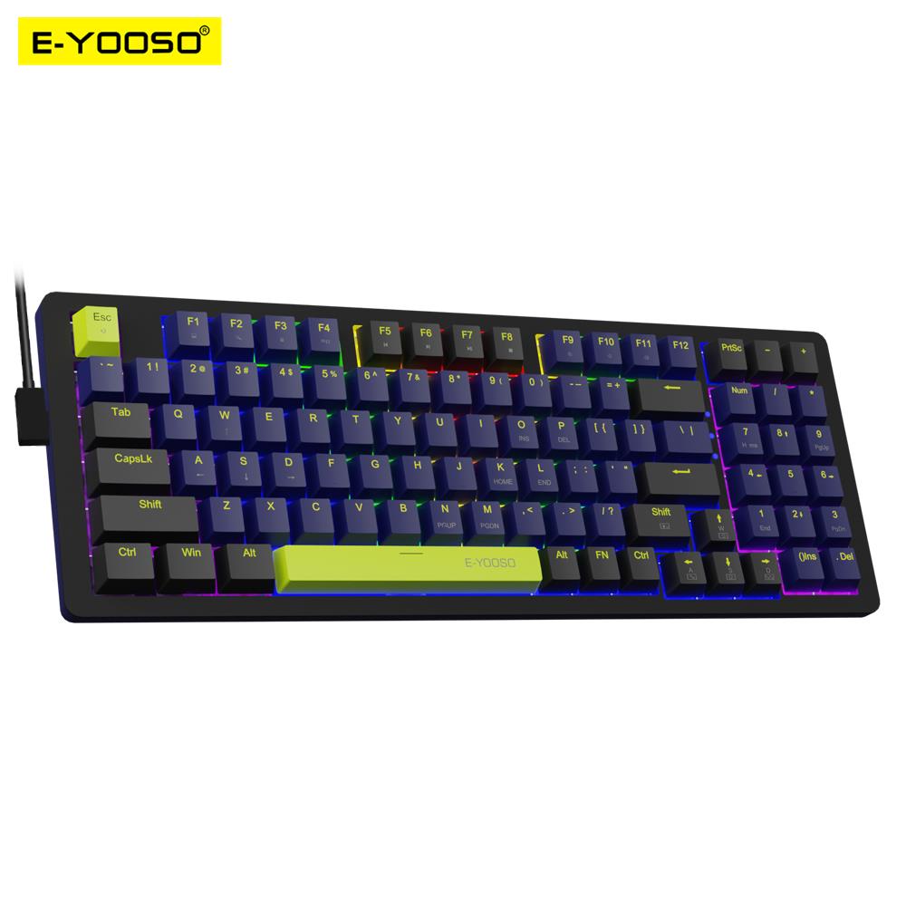 E-YOOSO Z94 USB Mechanical Gam - đánh giá và giá Gaming Keyboard Budget