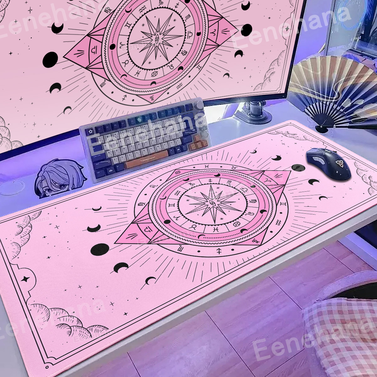 XXL Moon Card Mouse Pad Keyboa - đánh giá và giá Gaming Keyboard Brand