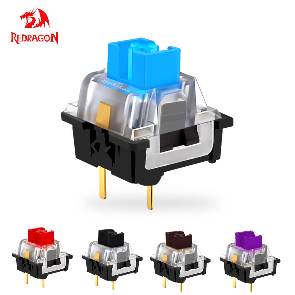 REDRAGON SMD RGB MX switch 3Pi - đánh giá và giá Gaming Keyboard Blue Switches