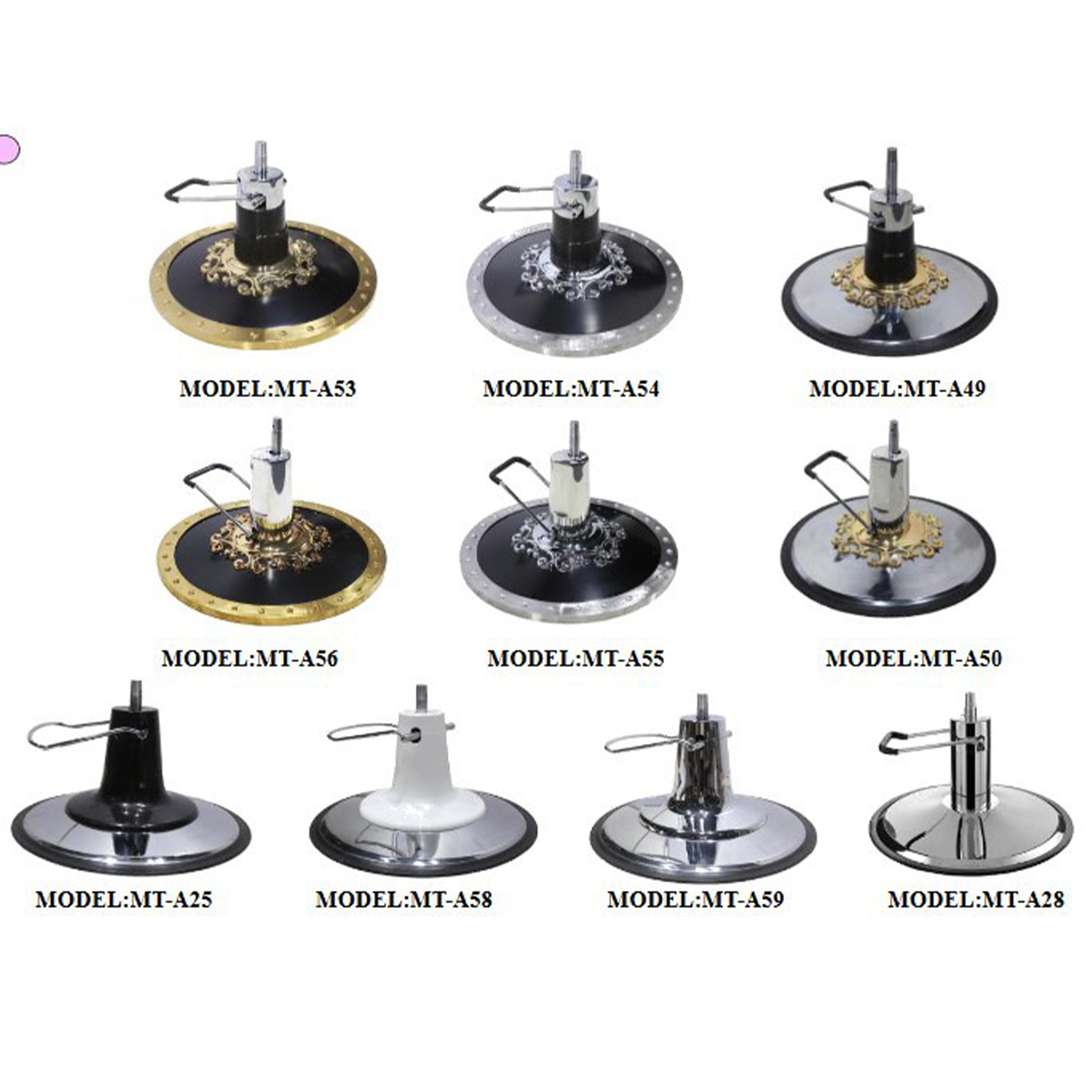 Barber Chair Rubber Base Ring  - đánh giá và giá Gasket Mount Kit