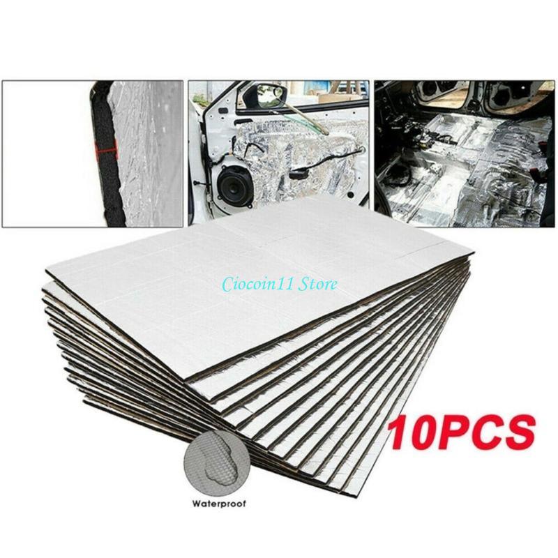 Y1UB Set Of 10 Automotive Soun - đánh giá và giá Foam Dampener Sheet