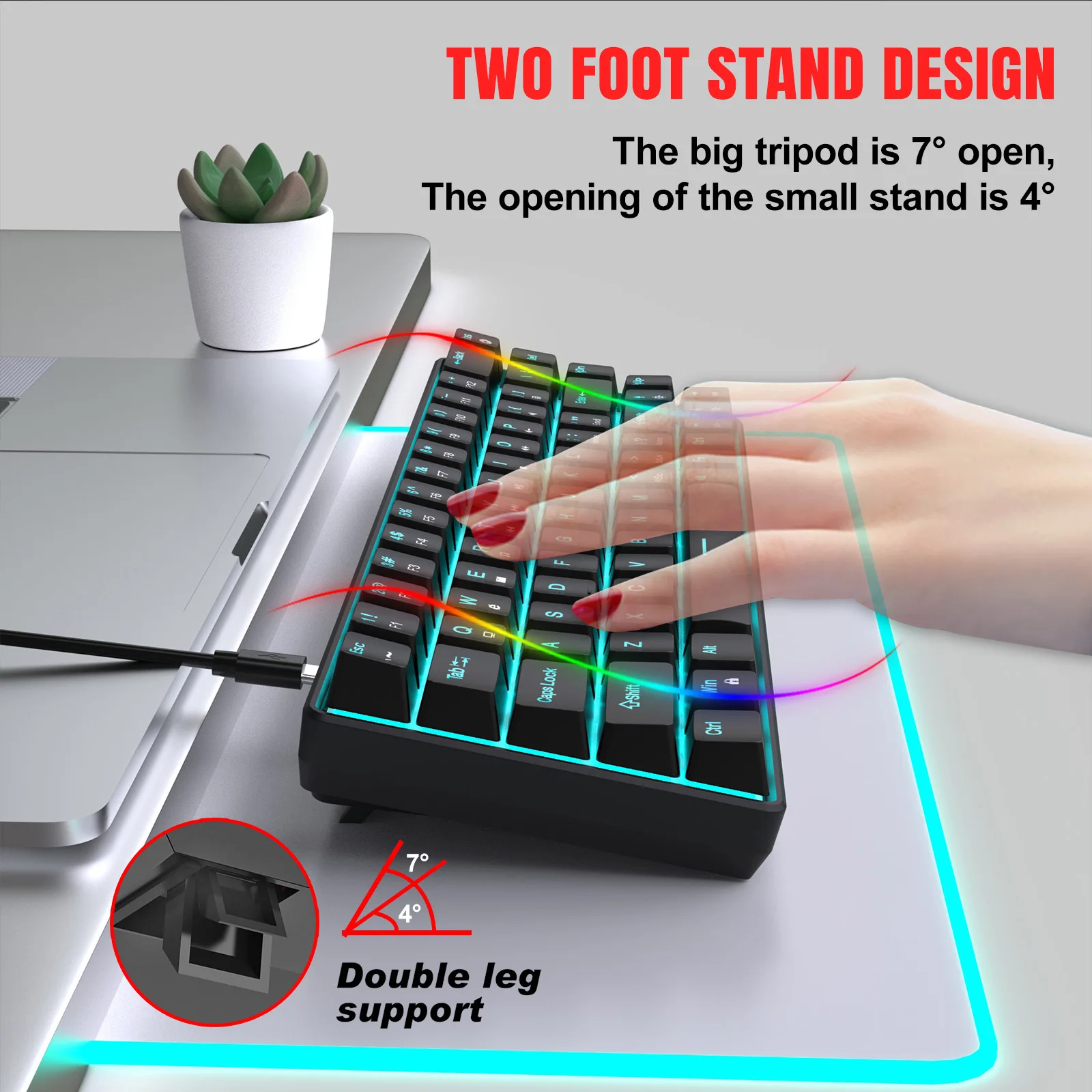 Mechanical keyboard gaming 60% - đánh giá và giá Gaming Keyboard Budget